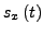 $\displaystyle s_{x}\left(t\right)$
