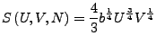 $ b=\frac{\pi^{2}k_{B}^{4}}{15\hbar^{3}c^{3}}\approx7,56\cdot10^{-16}Jm^{-3}K^{-4}$